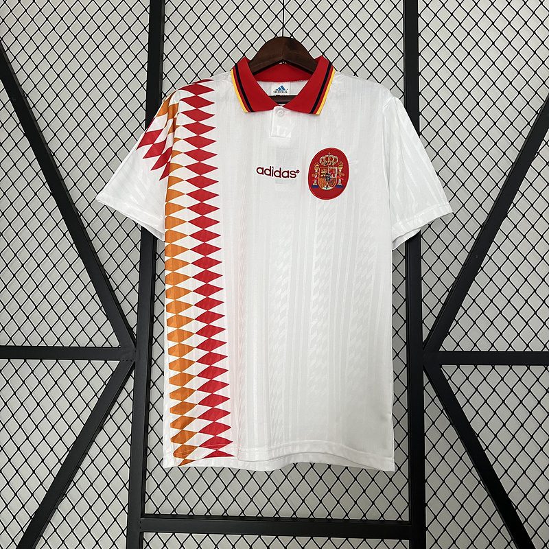 1994 Retro Spain away Football Shirt 1:1 Thai Quality