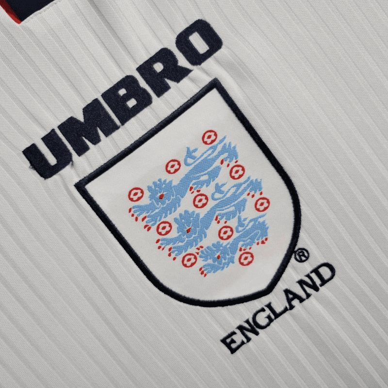 1998 Retro England Home Football Shirt 1:1 Thai Quality - Image 6