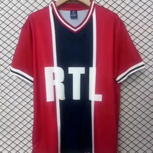 1975 retro paris saint germain away football shirt 1