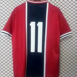 1975 retro paris saint germain away football shirt 2