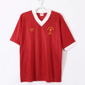 1980 1981 retro liverpool home football shirt 1