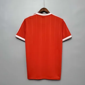 1983 1984 retro manchester united home football shirt 2