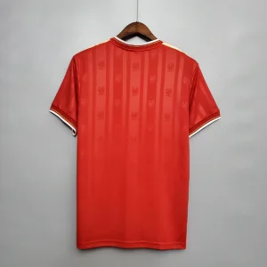 1985 1986 retro liverpool home football shirt 2