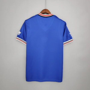 1985 1986 retro manchester united away football shirt 2