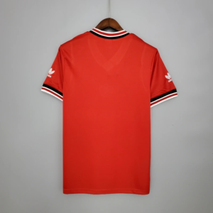 1985 1986 retro manchester united home football shirt 2