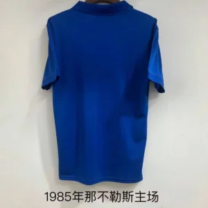 1985 retro napoli home football shirt 2