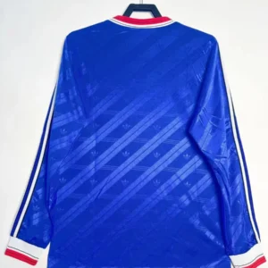 1986 1988 retro long sleeve man united second away football shirt 2