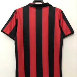 1988 1989 retro ac milan home football shirt 2