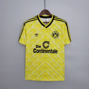 1988 1989 retro dortmund home football shirt 1