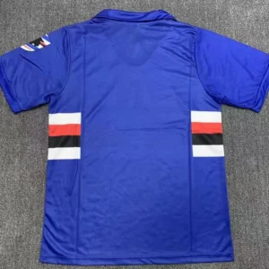 1990 1991 retro sampdoria soccer jersey 2