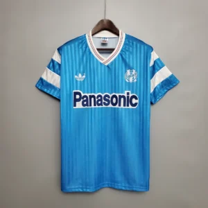 1990 olympique marseille away soccer jersey 1
