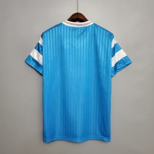 1990 olympique marseille away soccer jersey 2