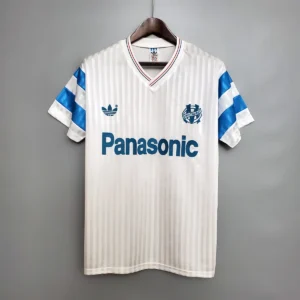 1990 olympique marseille home soccer jersey 1