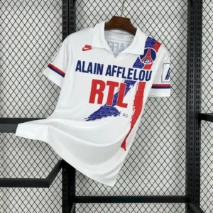 1991 1992 retro paris saint germainaway football shirt 1