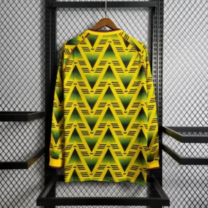 1991 1993 retro long sleeve arsenal away football shirt 2