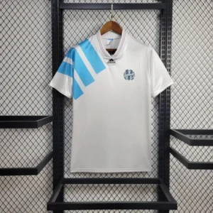 1992 1993 olympique marseille home soccer jersey 1