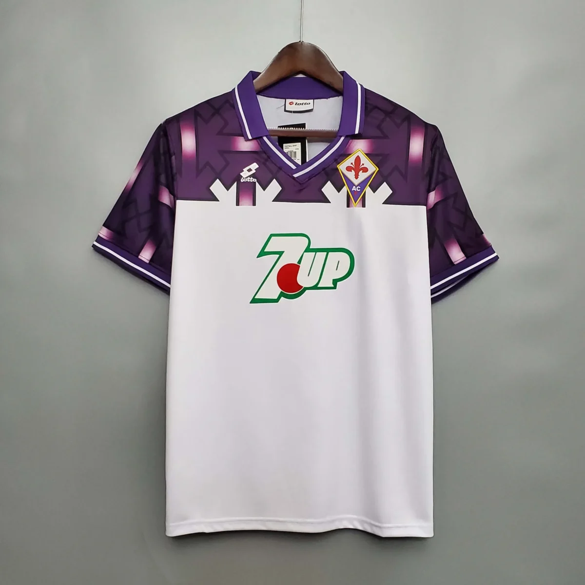 1992 1993 retro fiorentina away soccer jersey 1
