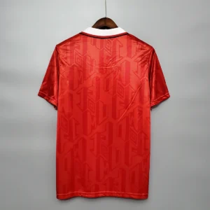 1992 1994 retro manchester united home football shirt 2
