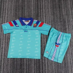 1992 1995 retro kids barcelona away football shirt 1