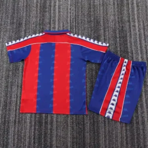 1992 1995 retro kids barcelona home football shirt 2