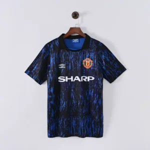 1993 1994 retro manchester united away football shirt 1
