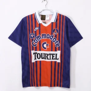 1993 1994 retro paris saint germainhome football shirt 1
