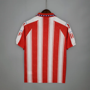 1994 1995 retro atletico madrid home soccer jersey 2