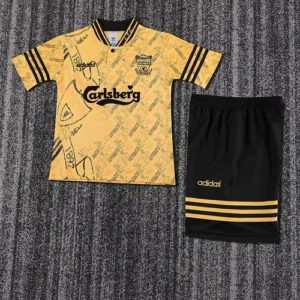 1994 1996 kids size retro liverpool second away soccer jersey 1