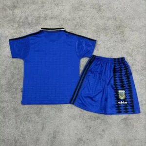 1994 retro kids argentina national team away jersey 2