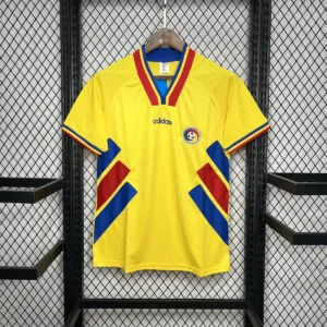 1994 retro romania home football shirt 1