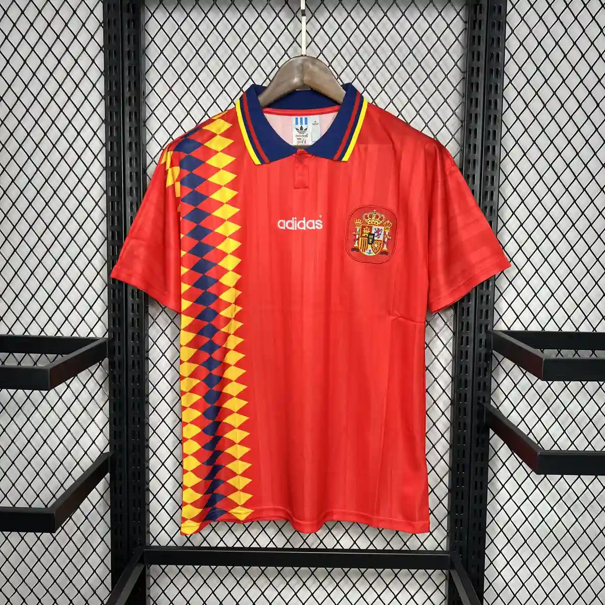 1994 retro spain home football shirt 1