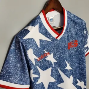1994 retro united states soccer jersey home 2