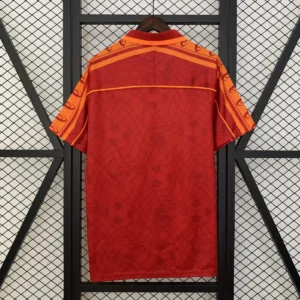 1995 1996 as retro roma home soccer jersey 2