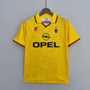 1995 1996 retro ac milan away football shirt 1