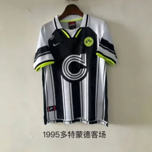 1995 1996 retro dortmund awayfootball shirt 1