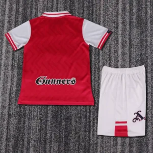 1995 1996 retro kids arsenal home football shirt 2
