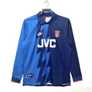1995 1996 retro long sleeve arsenal away football shirt 1