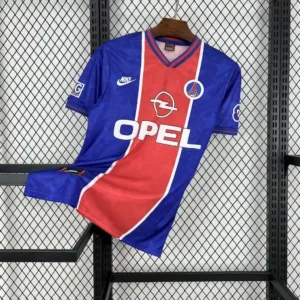 1995 1996 retro paris saint germain home football shirt 1