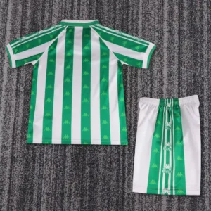 1995 1997 kids size retro real betis home football shirt 2