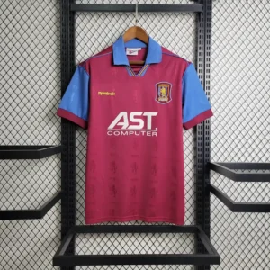1995 1997 retro aston villa home football shirt 1