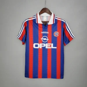 1995 1997 retro bayern munich home football jersey 1