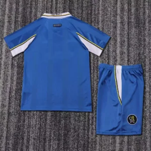 1995 1997 retro kids size chelsea home football jersey 2