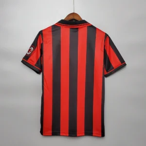 1996 1997 retro ac milan home football shirt 2