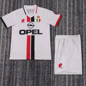 1996 1997 retro kids ac milan away football shirt 1