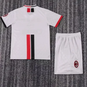 1996 1997 retro kids ac milan away football shirt 2
