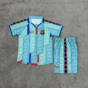 1996 1997 retro kids barcelona away football shirt 1