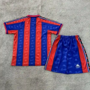 1996 1997 retro kids barcelona home football shirt 2