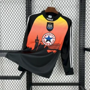 1996 1997 retro long sleeves newcastle united goalkeeper football shirt 1