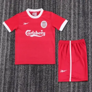 1997 1998 kids size retro liverpool home soccer jersey 1