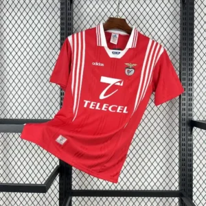 1997 1998 retro benfica home football shirt 1